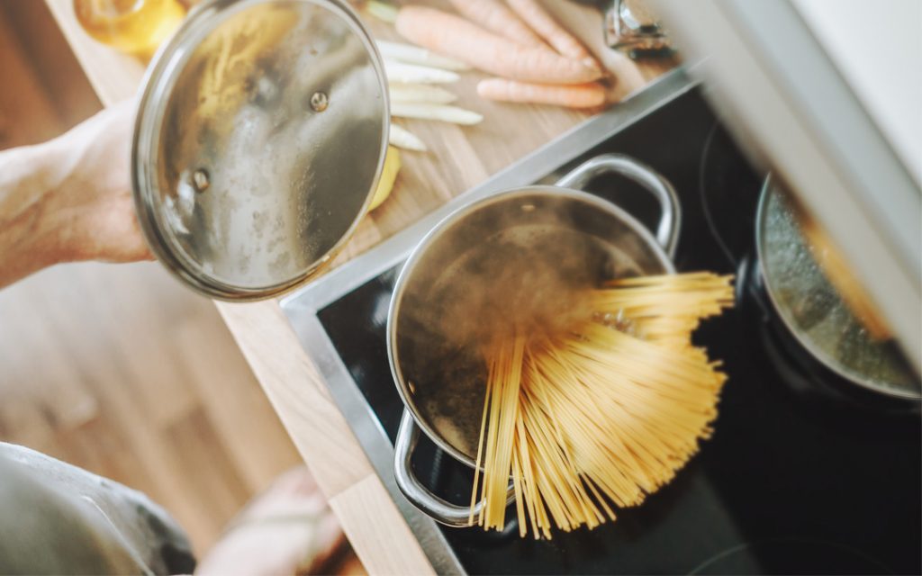 Cooking with Kombucha: creamy pasta sauce